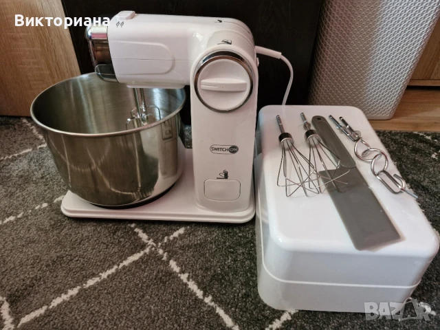 Нов Планетарен миксер с иноксова купа 300W