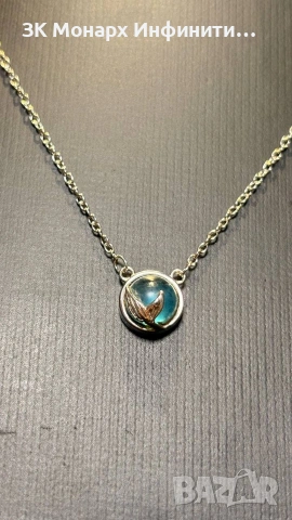 Сребърно Колие , снимка 2 - Колиета, медальони, синджири - 52684707