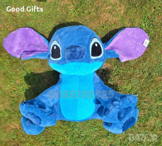 Голяма плюшена играчка Стич, Плюшен Стич Stitch 60/100cm, снимка 2 - Плюшени играчки - 46670626