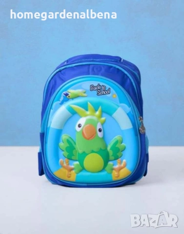 Детска водоустойчива раница с карикатура 35x31 см, за деца 2-5 години, различни мотиви, снимка 7 - Раници - 54143082