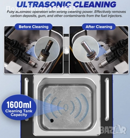 Стенд за бензинови инжектори GDI EFI FEI MRCARTOOL V209, снимка 7 - Други инструменти - 52421652