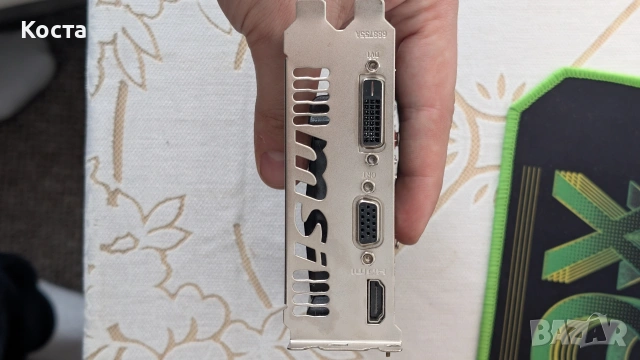 Видео карта MSI GTX 750Ti 2GB, снимка 4 - Видеокарти - 53578275