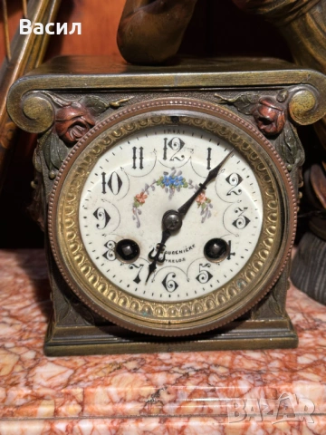 Каминен часовник , снимка 10 - Антикварни и старинни предмети - 54246649