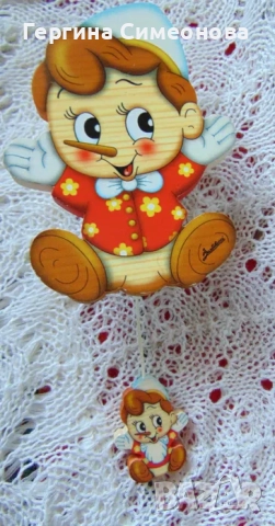 Италианска музикална играчка Пинокио