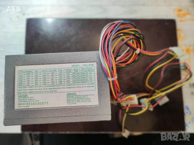 Продават се използвани работещи компютърни захранвания за настолни компютри, снимка 13 - Захранвания и кутии - 53256300