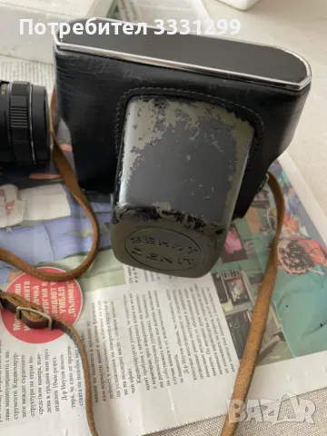 Фотоапарат SLR ZENIT 11 и светкавица Norma, снимка 3 - Фотоапарати - 50116469