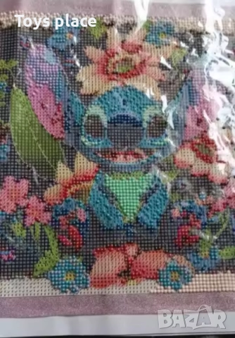 20*20см Диамантен гоблен Лило и Стич Lilo and Stitch , снимка 2 - Конструктори - 52431787