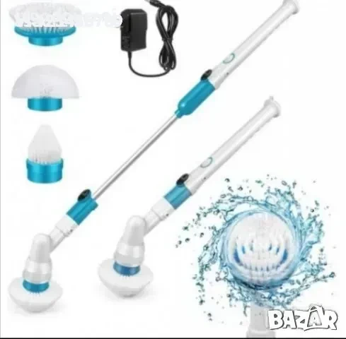 HURRICANE SPIN SCRUBBER - Въртяща се електрическа четка за почистване, снимка 3 - Други стоки за дома - 50742959