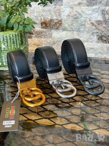 колани от естествена кожа в кутия gucci , снимка 8 - Колани - 50731655