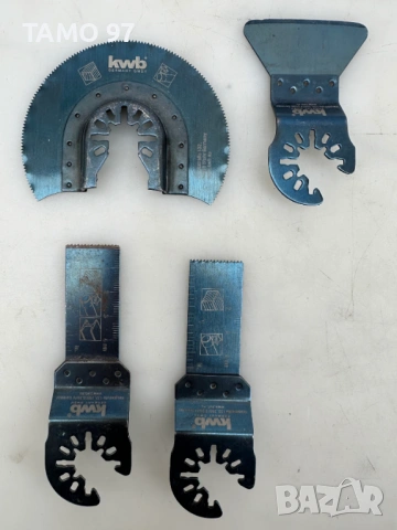 KWB Profi Akku - Нови 4 ножа за многофункционален инструмент / реноватор