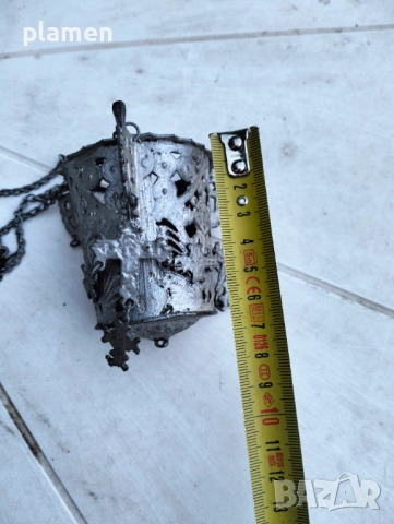 Старо кандило, снимка 5 - Антикварни и старинни предмети - 51544926