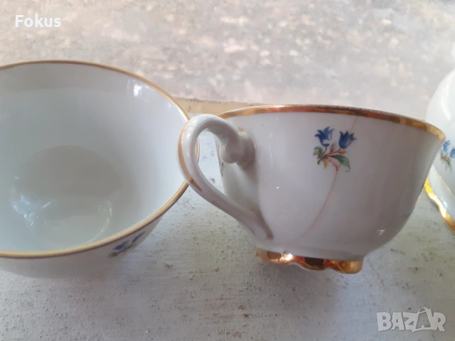 Порцеланов сервиз Jaeger & Co Bavaria US Zone порцелан, снимка 5 - Антикварни и старинни предмети - 53457172