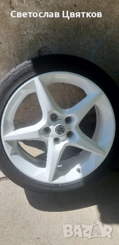 джанти 18" с летни гуми , снимка 3 - Гуми и джанти - 51082457