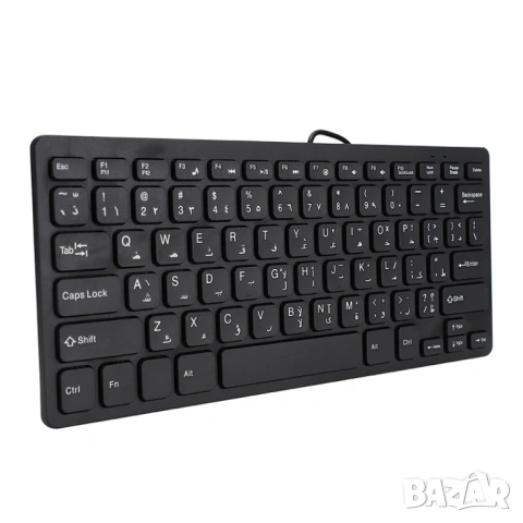 Клавиатура за компютър, лаптоп, мини клавиатура, водоустойчива тънка клавиатура за настолен компютър, снимка 9 - Клавиатури и мишки - 54119551