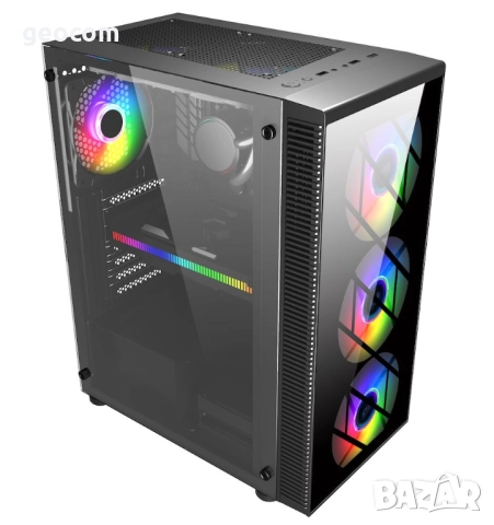 FSP LIFESTYLE CMT192 TG компютърна кутия (4x120mm RGB FAN,USB v.3.0)