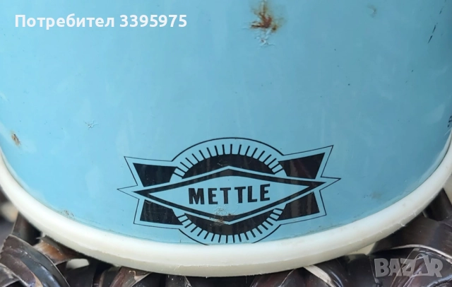 Винтидж ретро термос ”Mettle” (Индия), снимка 2 - Други ценни предмети - 51694283