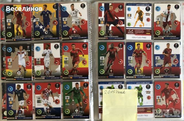  Изгодно Рядък Албум Panini Road to UEFA EURO 2016 Album Complete 333 Cards, снимка 8 - Колекции - 45374310