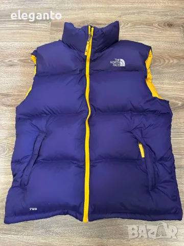 The North Face 1996 Retro Nuptse 700fill мъжка пухена грейка елече L размер, снимка 2 - Якета - 48572177