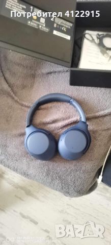 Безжични слушалки с микрофон Sony - WH-XB900N, сини, снимка 7 - Bluetooth слушалки - 46309636