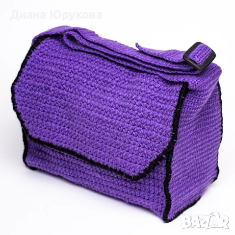 Дамска плетена чанта