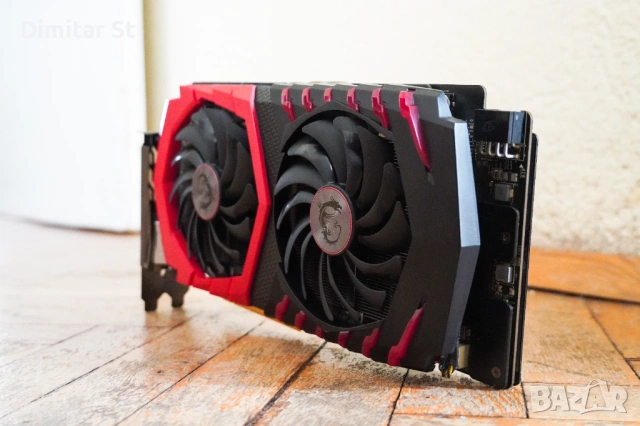 MSI GeForce GTX 1060 GAMING X 6G, снимка 3 - Видеокарти - 54018075