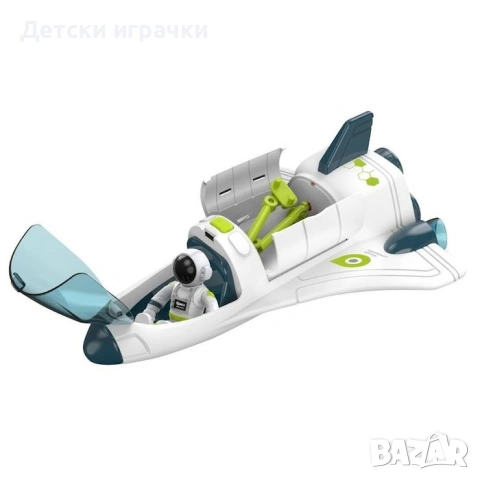 Игрален комплект с космически кораб и астронавт, совалка, със звуци , снимка 2 - Образователни игри - 53040285