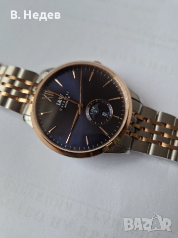 CARNIVAL, I&W, Citizen-Miyota 8210, workhorse mov`t, Чисто нов!, снимка 4 - Мъжки - 53290863