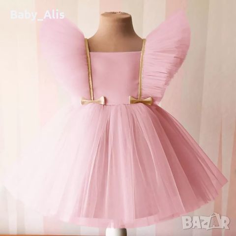 Ново!Детска Рокля "Angel Pink", снимка 1 - Детски рокли и поли - 46316753