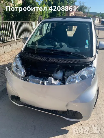 Smart Fortwo Кабрио, снимка 4 - Автомобили и джипове - 46983383