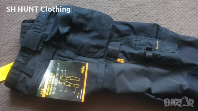 Snickers 6241 Allround Work Stretch Trousers Holster Pockets размер 52 / L работен панталон W4-642, снимка 12 - Панталони - 52484486