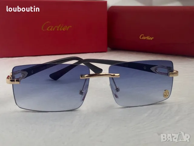 Cartier 2024 мъжки слънчеви очила , снимка 3 - Слънчеви и диоптрични очила - 47154113