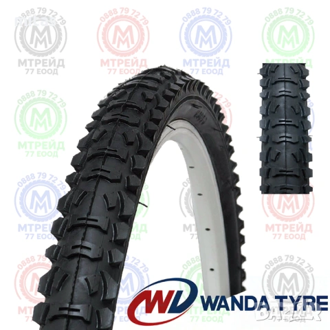 Външна гума за планински велосипед WANDA P103 26x2.10 (54-559)