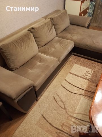 Ъглов диван  за хол, снимка 2 - Дивани и мека мебел - 45572341