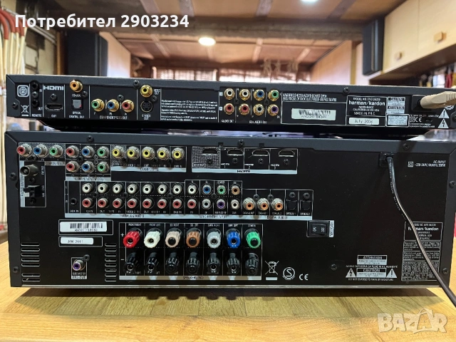 Harman Kardon AVR160/DVD39 система, снимка 3 - Ресийвъри, усилватели, смесителни пултове - 53976234
