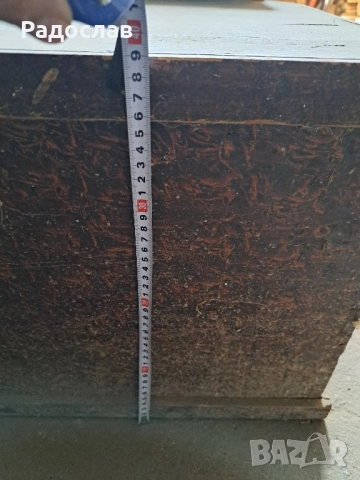 Стар дървен сандък, снимка 6 - Антикварни и старинни предмети - 52447700