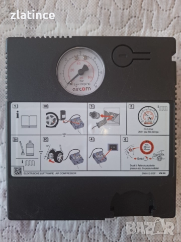 Оригинален компресор за гуми 