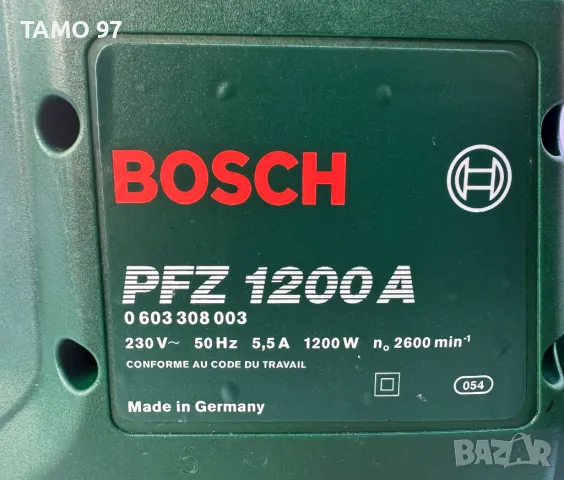 BOSCH PFZ 1200 A - Електрически трион (Aligator) , снимка 5 - Други инструменти - 48017317