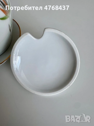 Винтидж порцеланова захарница Бавария, Германия, снимка 5 - Прибори за хранене, готвене и сервиране - 53869533