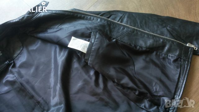 Jack & Jones JPRBEAM LEATHER Jacket Размер M яке естествена агнешка кожа 29-62, снимка 12 - Якета - 46517656