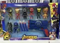Комплект 8 фигурки с пистолет Avengers, Spiderman/Непобедимите, снимка 2