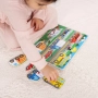 Дървен пъзел с превозни средства Melissa & Doug – интерактивна обучаема играчка за малки деца, снимка 5