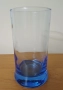 6 големи водни чаши синьо стъкло, снимка 4