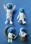 Пластмасови фигурки космонавти, фигурки астронавти, снимка 3