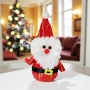 6201 Коледна фигурка Дядо Коледа за окачване, 17 см, снимка 2