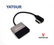 YATOUR Bluetooth 5.0 адаптер за Audi CBT300-AMI 3G MMI - HiFi блутут за Ауди, снимка 1