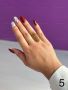 Голям дамски пръстен от неръждаема стомана с интересен дизайн, снимка 6