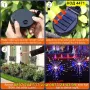 Соларна лампа „Фойерверки“ с многоцветна LED светлина – за градина и двор - КОД 4471, снимка 7
