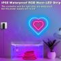 Нови 24V RGB LED Неонови Ленти 5M за Вътрешна и Външна Употреба осветление, снимка 7