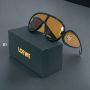 Слънчеви очила с UV400 защита с калъф и кутия Код D155 - 4 цвята, снимка 3