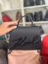 Черна чанта Karl Lagerfeld/SG239p, снимка 2